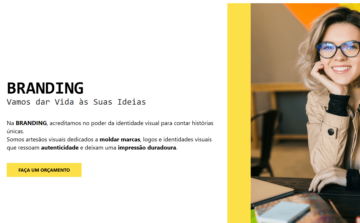 Landing Page Agencia de Marcas